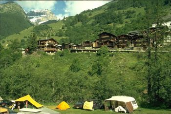 Zeltplatz in Kippel 1997
