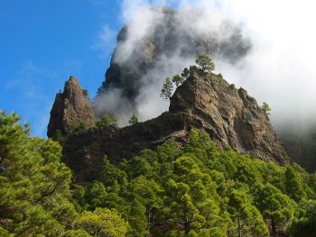 Felsen am Aussichtspunkt La Cumbricita