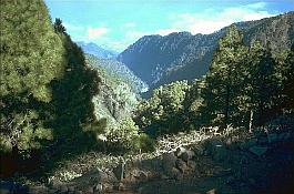 Scharte an der Degollada del Rio