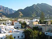 Hotelblick, rechts der Pico Bejenado