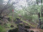 Abzweig zum Pico Birigoyo