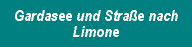 Gardasee und Stra&szlig;e nach Limone