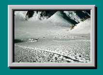 Zelten auf dem Glacier Du Geant