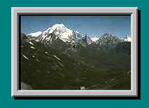 Ancien Hospice du Petit St-Bernard und Mont Blanc
