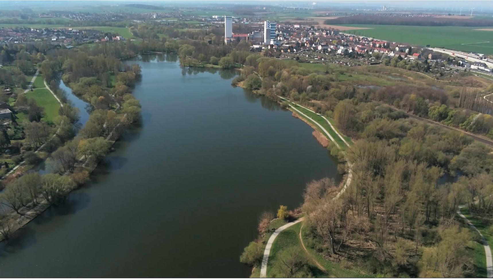 Drohnenflug Südsee Braunschweig
