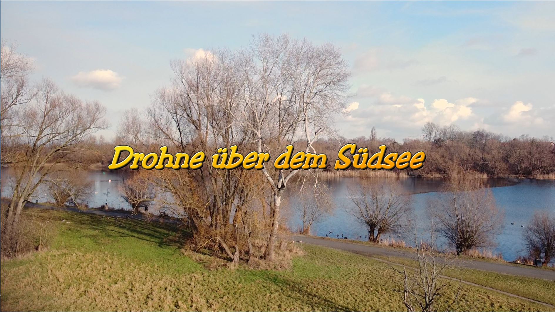 Drohne über dem Südsee